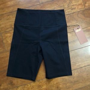 High rise bike shorts